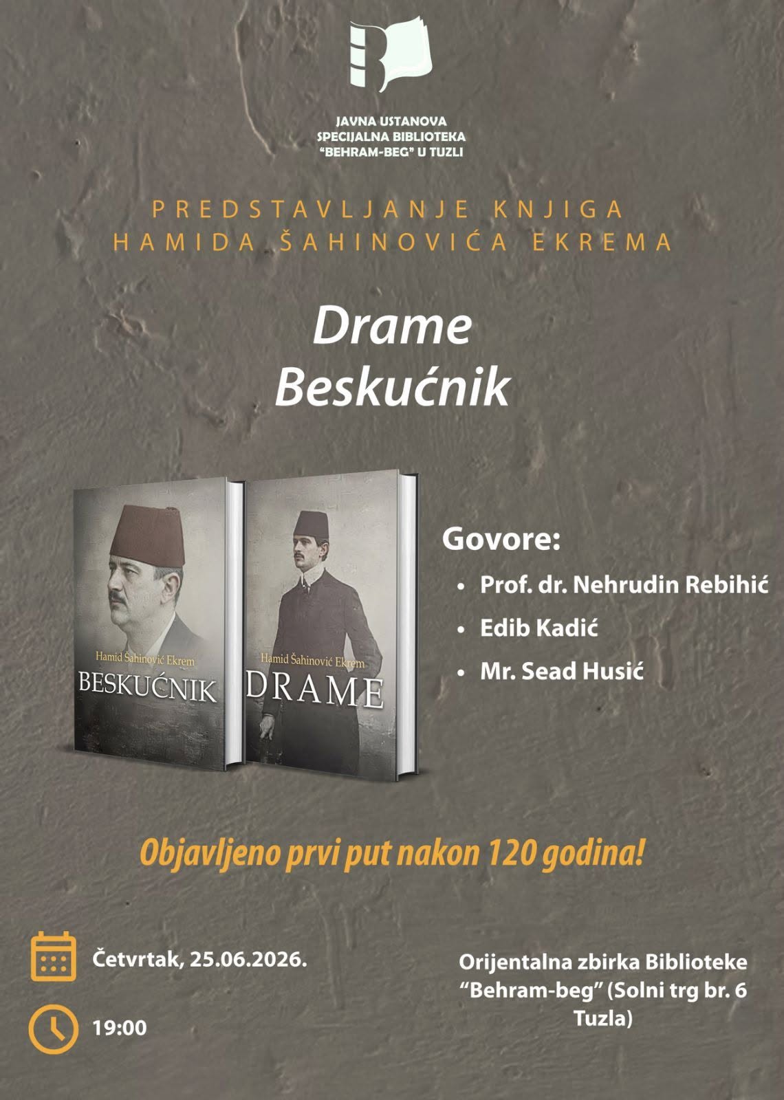 JU Specijalna biblioteka Behram-beg